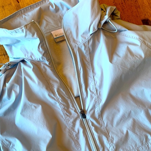 Columbia Sportswear Windbreaker Sky Blue Outdoor Jacket - Picture 1 of 16
